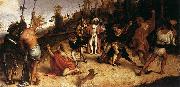 Lorenzo Lotto The Martyrdom of St Stephen oil painting